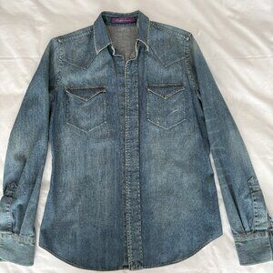 Ralph Lauren Purple Label Denim Shirt Jacket